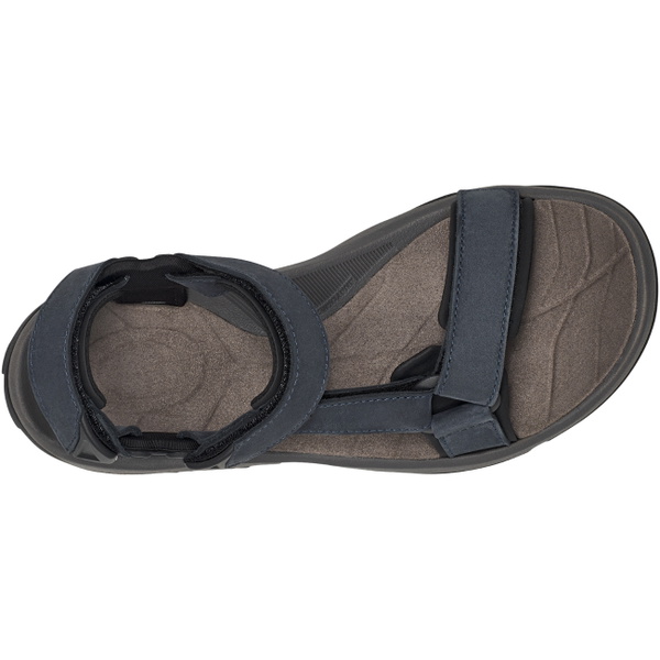 2026 Teva Hommes Terra Fi Lite Sandales En Cuir Léger 1012072 - Total Eclipse